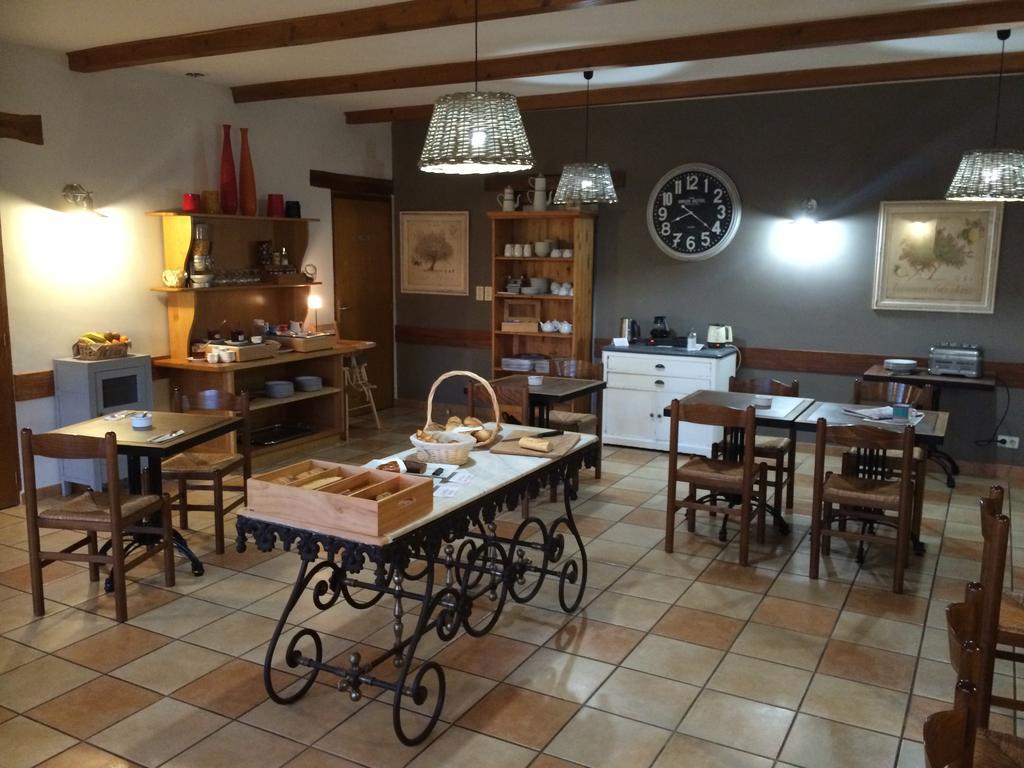 Logis Hotel Restaurant Le Mas De Mon Pere Saint-Jean-le-Centenier Eksteriør bilde