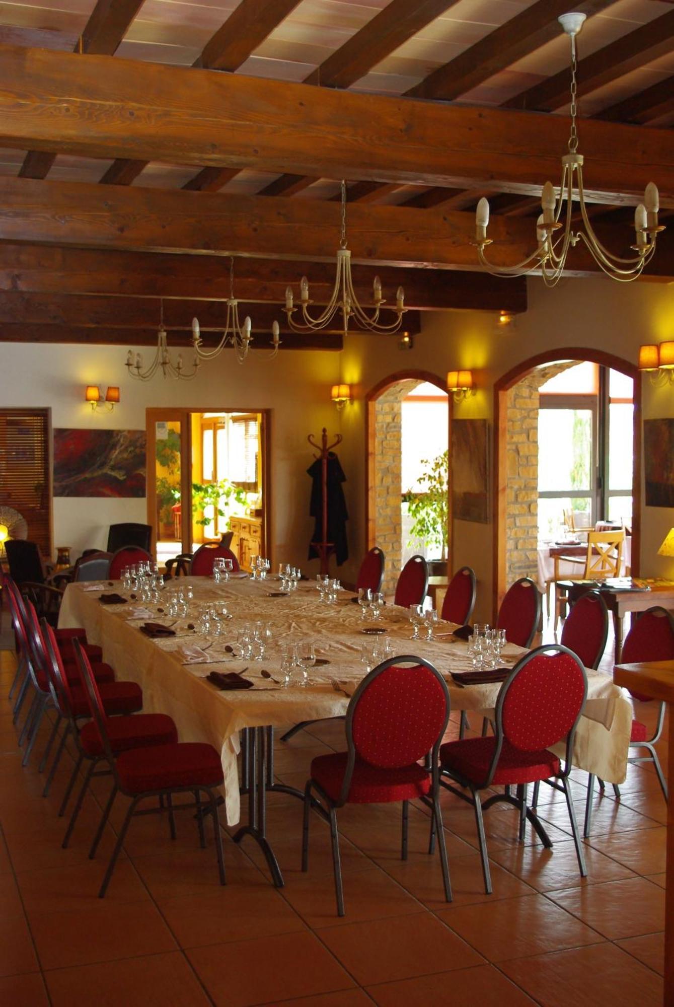 Logis Hotel Restaurant Le Mas De Mon Pere Saint-Jean-le-Centenier Eksteriør bilde