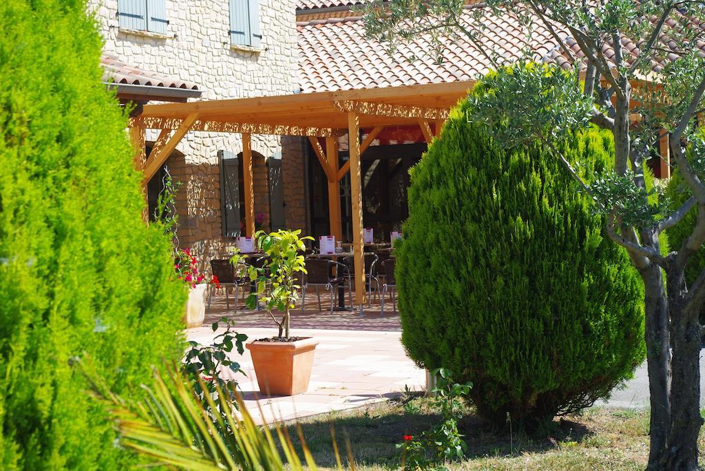Logis Hotel Restaurant Le Mas De Mon Pere Saint-Jean-le-Centenier Eksteriør bilde