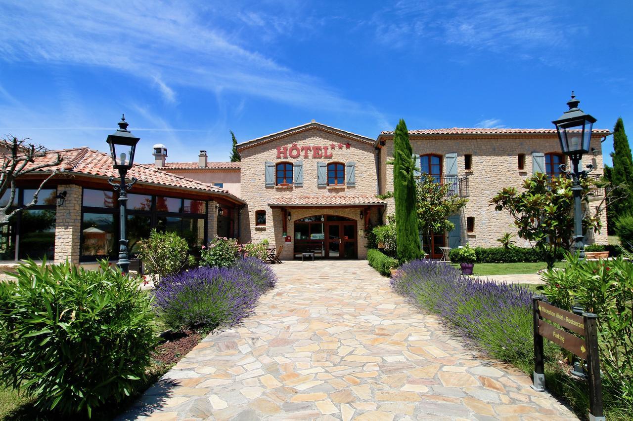 Logis Hotel Restaurant Le Mas De Mon Pere Saint-Jean-le-Centenier Eksteriør bilde